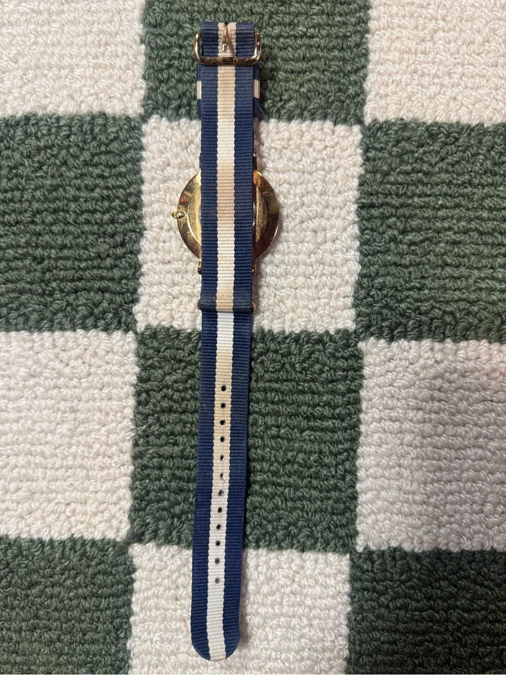 Daniel Wellington Classic Glasgow Rose Gold Watch Navy White 36mm